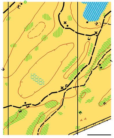 Map of cream o' Galloway