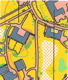 Map of Crichton Grounds and Dumfries and Galloway College